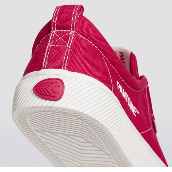 Cariuma Pantone Red Canvas Sneakers - Picture 4 of 11